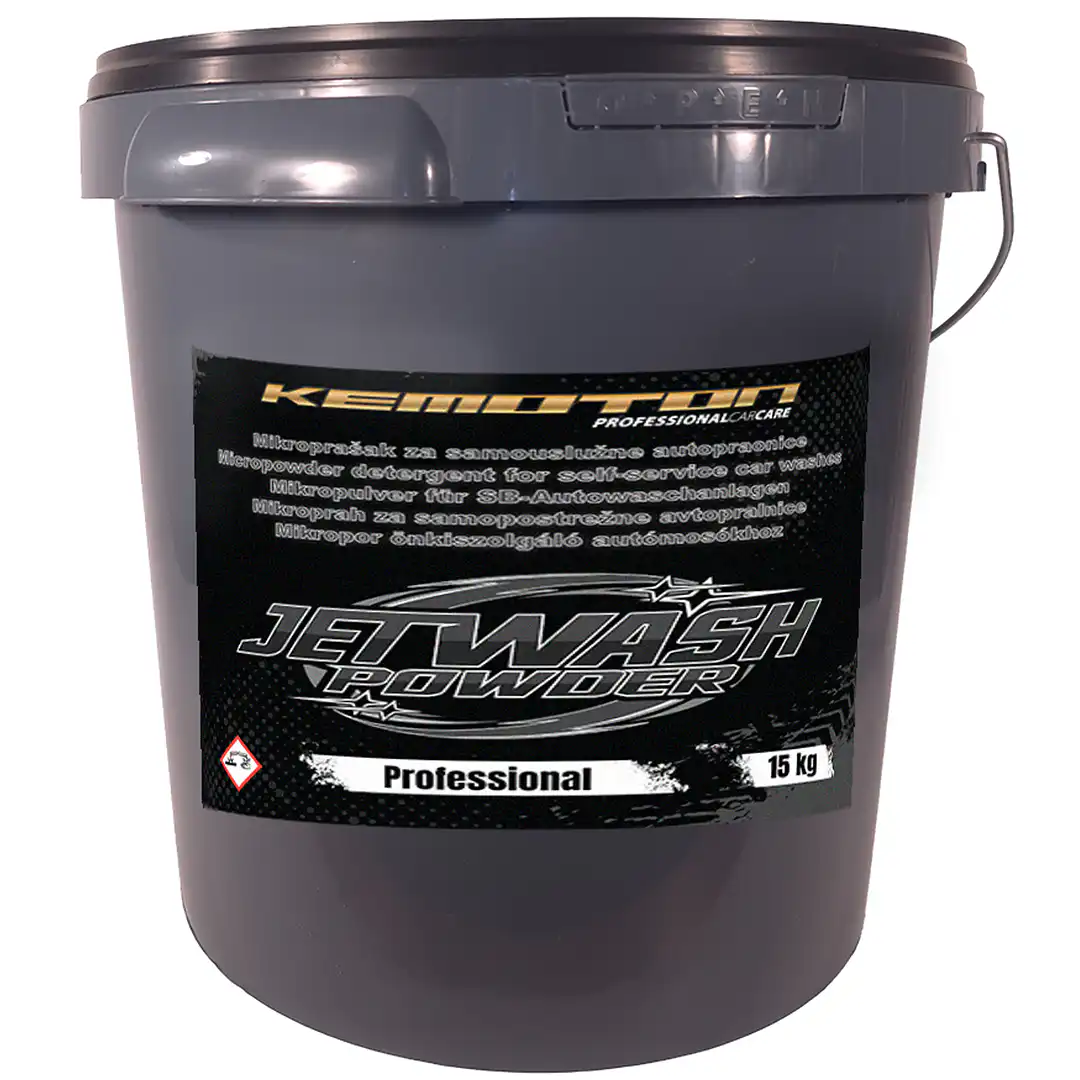 JetWash Black Powder deterdžent u mikroprahu, kanta 15 kg